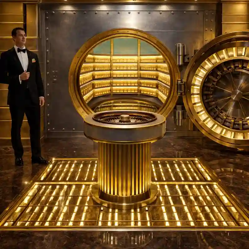 Gold Vault Roulette Game